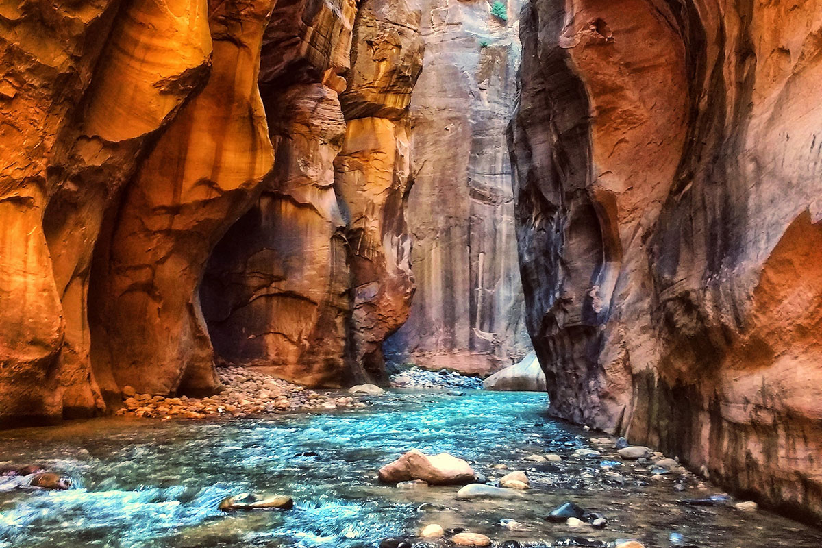 The Narrows in Zion National Park