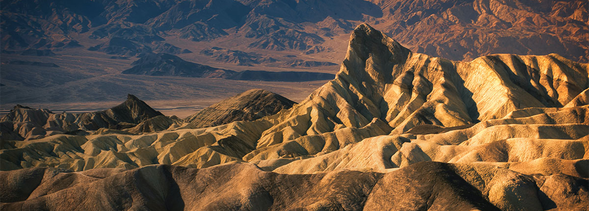 Rocky Landscape in Death Valley National Park