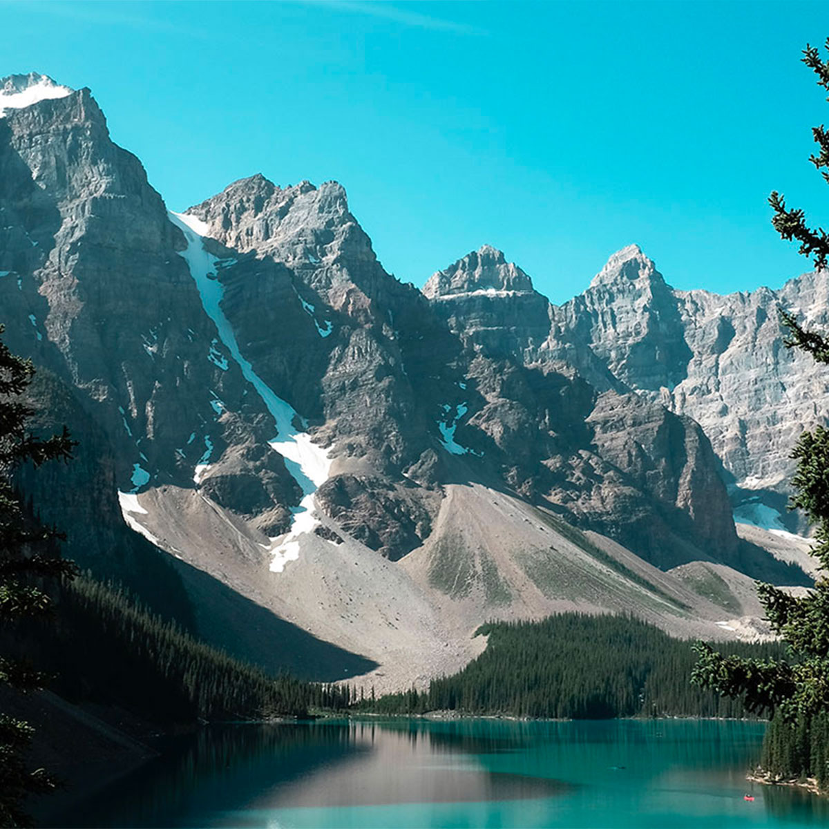 Moraine Lake in Banff National Park