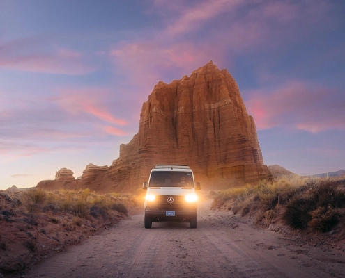 Moterra Utah Sprinter Van Rental in Capitol Reef National Park