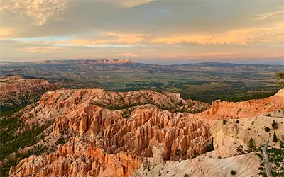 Expansive View of Bryce Canyon National Park, Utah